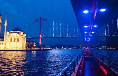 Boğaz Turu Gece - Yemekli & Limitli Alkol